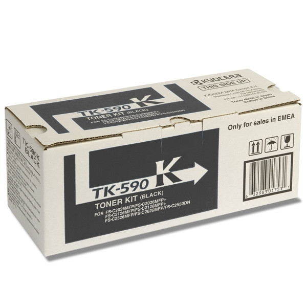 Kyocera TK-590K toner (d'origine) - noir 1T02KV0NL0 079310 - 1