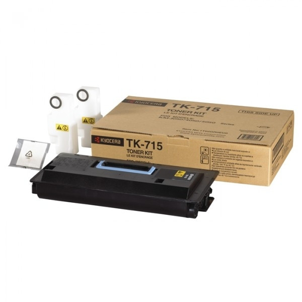 Kyocera TK-715 toner (d'origine) - noir 1T02GR0EU0 079110 - 1