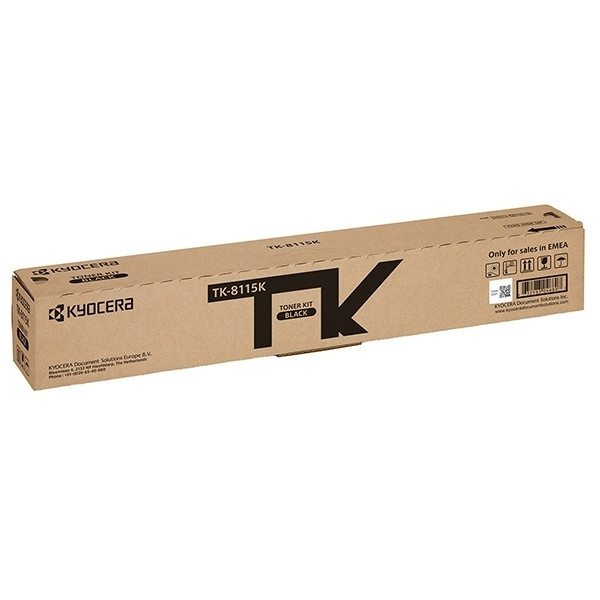 Kyocera TK-8115K toner (d'origine)  - noir 1T02P30NL0 094454 - 1