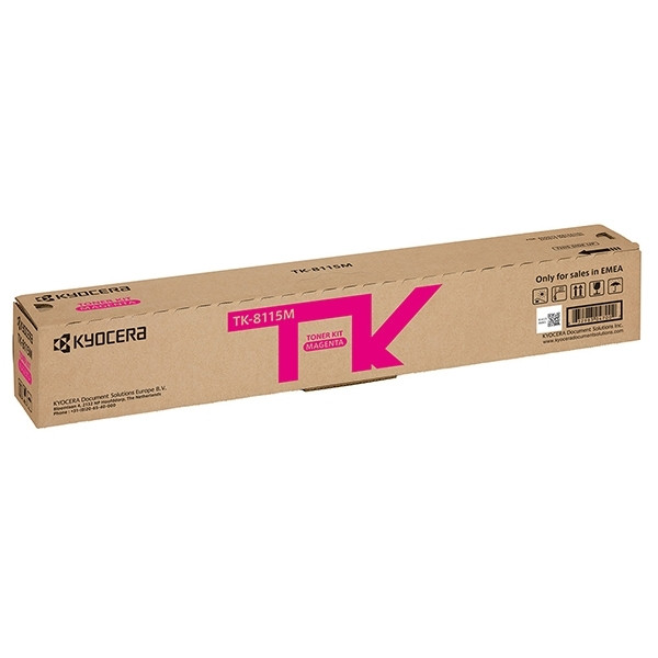 Kyocera TK-8115M toner (d'origine) - magenta 1T02P3BNL0 094458 - 1