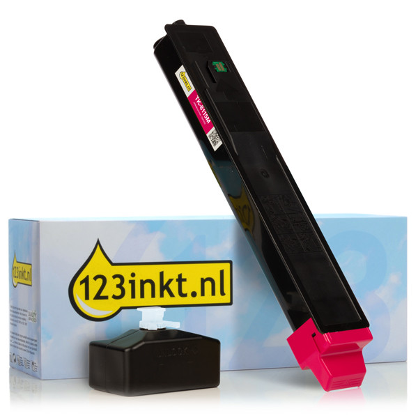 Kyocera TK-8115M toner (marque 123encre) - magenta 1T02P3BNL0C 094459 - 1