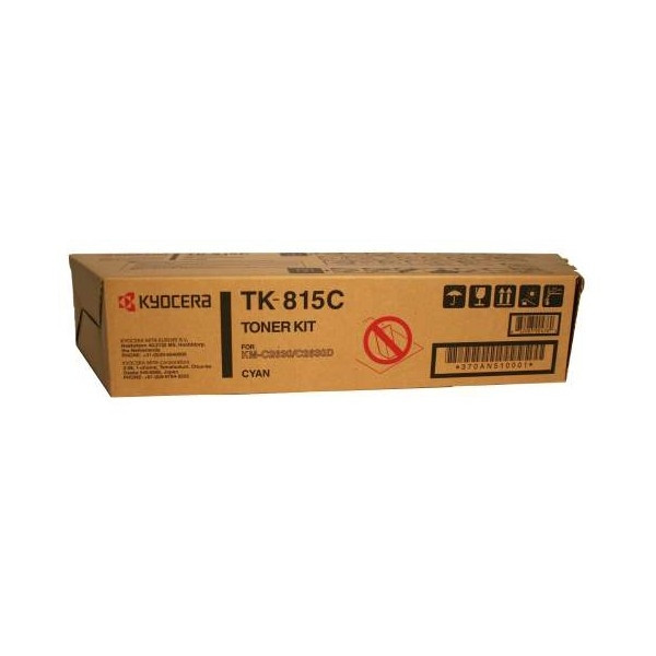 Kyocera TK-815C toner (d'origine) - cyan 370AN510 079015 - 1