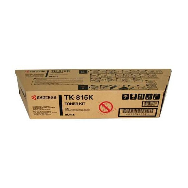 Kyocera TK-815K toner (d'origine) - noir 370AN010 079010 - 1