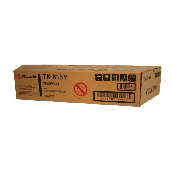 Kyocera TK-815Y toner (d'origine) - jaune 370AN310 079025 - 1