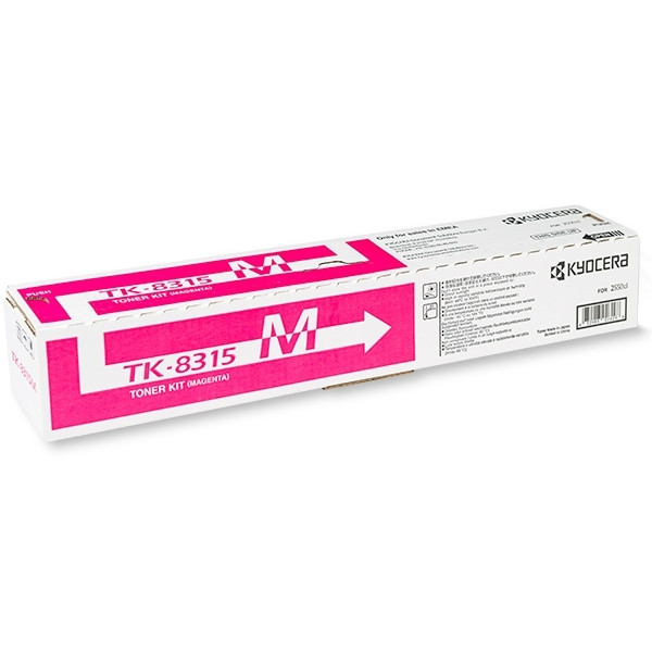 Kyocera TK-8315M toner (d'origine) - magenta 1T02MVBNL0 079400 - 1