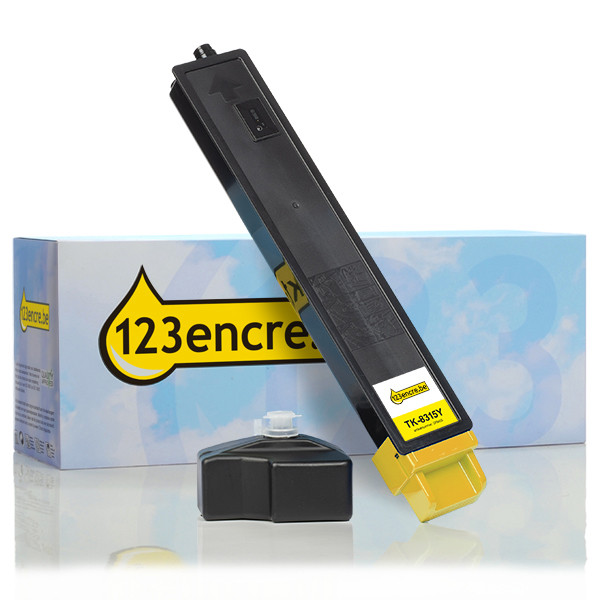 Kyocera TK-8315Y toner (marque 123encre) - jaune 1T02MVANL0C 079403 - 1