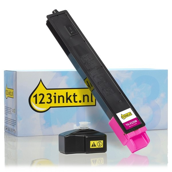 Kyocera TK-8325M toner (marque 123encre) - magenta 1T02NPBNL0C 094095 - 1