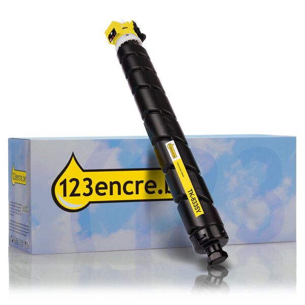 Kyocera TK-8335Y toner (marque 123encre) - jaune 1T02RLANL0C 094341 - 1