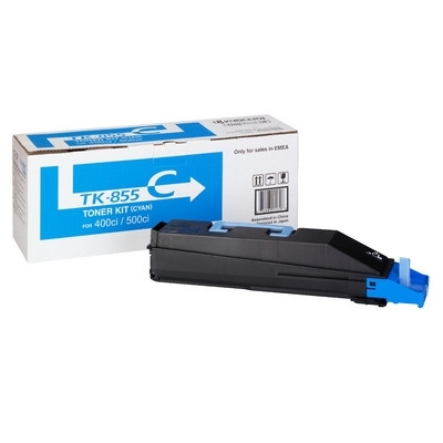 Kyocera TK-855C toner (d'origine) - cyan 1T02H7CEU0 079180 - 1