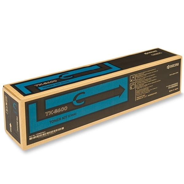 Kyocera TK-8600C toner (d'origine) - cyan 1T02MNCNL0 079452 - 1