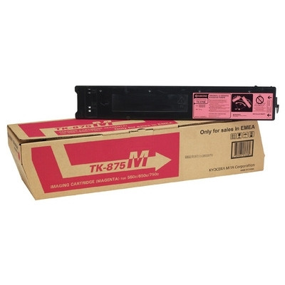 Kyocera TK-875M toner (d'origine) - magenta 1T05JNBNL0 079288 - 1