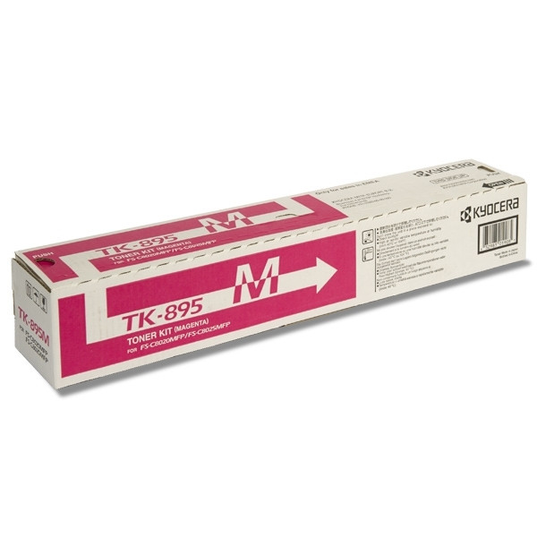 Kyocera TK-895M toner (d'origine) - magenta 1T02K0BNL0 079342 - 1