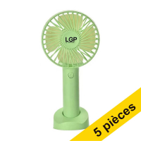 Offre : 5x LGP ventilateur à main - vert 828241