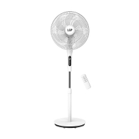 LGP ventilateur avec télécommande et minuterie - blanc 828233