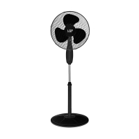 LGP ventilateur sur pied avec minuterie - noir 828231