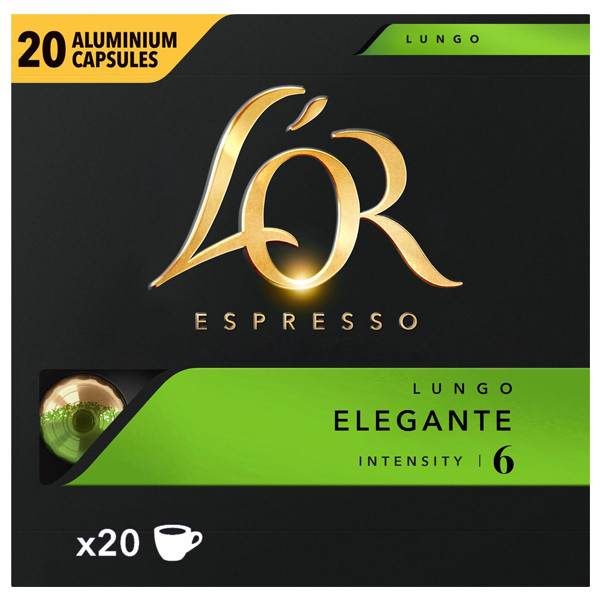 L'OR Espresso Lungo Elegante capsules (20 pièces) 82552 423021 - 1