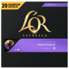 L'OR Espresso Lungo Profondo capsules (20 pièces)