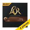 Offre : 4x L'OR Espresso Forza capsules (20 pièces)