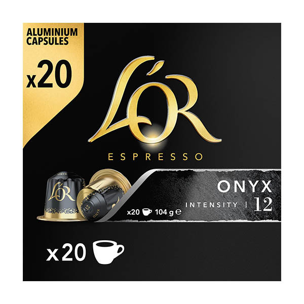 L'OR Espresso Onyx capsules de café (20 pièces) 423606 - 1