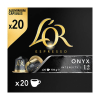 L'OR Espresso Onyx capsules de café (20 pièces)