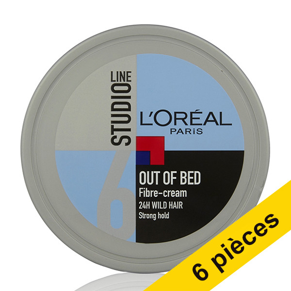 L'Oreal Offre: 6x L'Oréal Studio Line Out of Bed fibre-cream (150 ml)  SLO00155 - 1