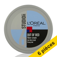 Offre: 6x L'Oréal Studio Line Out of Bed fibre-cream (150 ml)