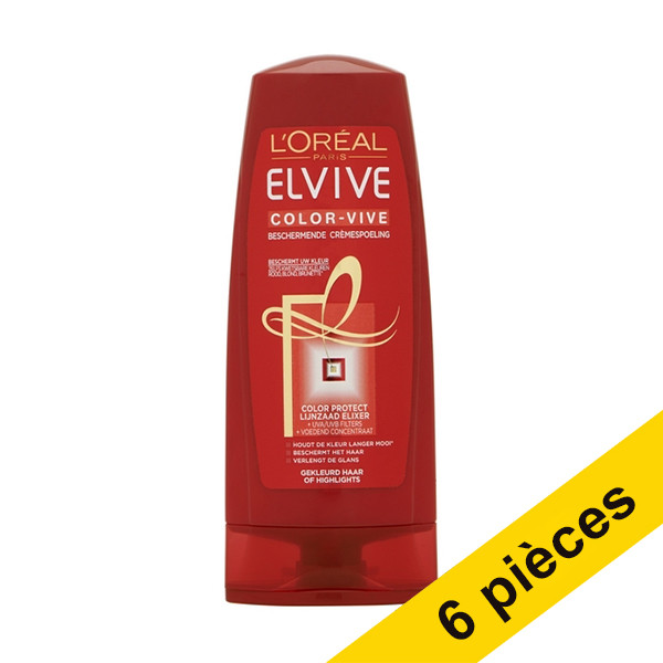 L'Oreal Offre : 6x L'Oréal Elvive Color-Vive après-shampoing (200 ml)  SLO00212 - 1