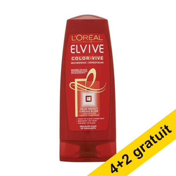 Offre : 6x L'Oréal Elvive Color-Vive après-shampooing (200 ml) SLO00248 - 1