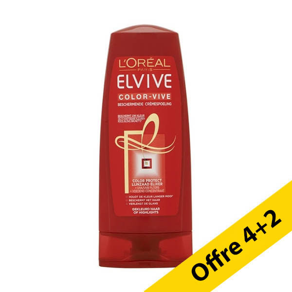 Offre : 6x L'Oréal Elvive Color-Vive après-shampooing (200 ml) SLO00248 - 1