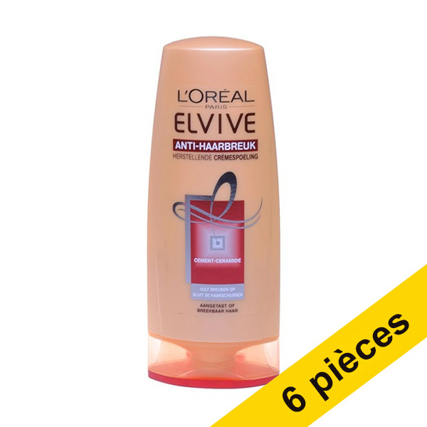 L'Oreal Offre : 6x L'Oréal Elvive après shampoing anti-casse (200 ml)  SLO00213 - 1