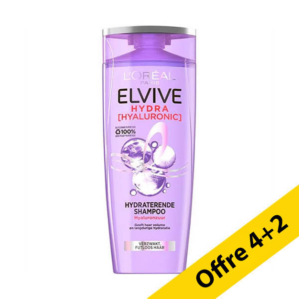 Offre : 6x L'Oréal Paris Elvive Hydra Hyaluronic shampooing (250 ml) SLO00247 - 1