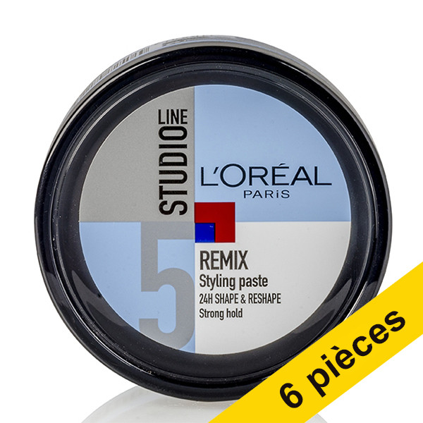 L'Oreal Offre : 6x L'Oréal Studio Line Remix fibre pâte (150 ml)  SLO00157 - 1