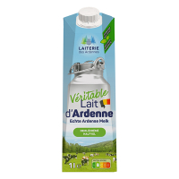 Lait D'Ardennes Véritable Lait D'Ardenne lait demi-écrémé UHT 1 litre (6 pièces) 47662 423865