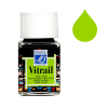 Lefranc Bourgeois Vitrail peinture pour verre et porcelaine 556 (50 ml) - vert clair 405109 - 1