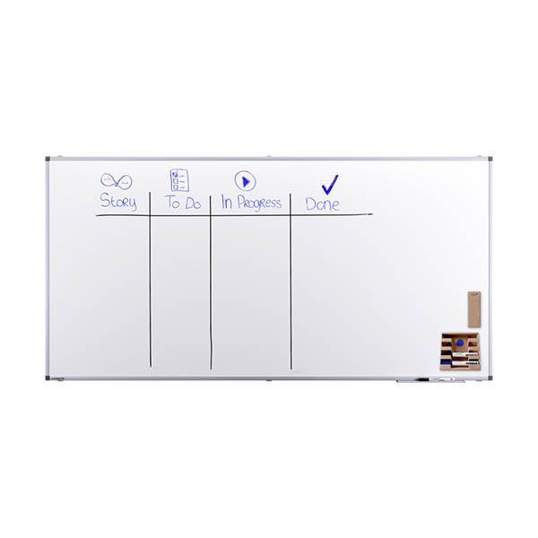Legamaster Premium tableau blanc acier laqué magnétique 200 x 100 cm 262046 - 3