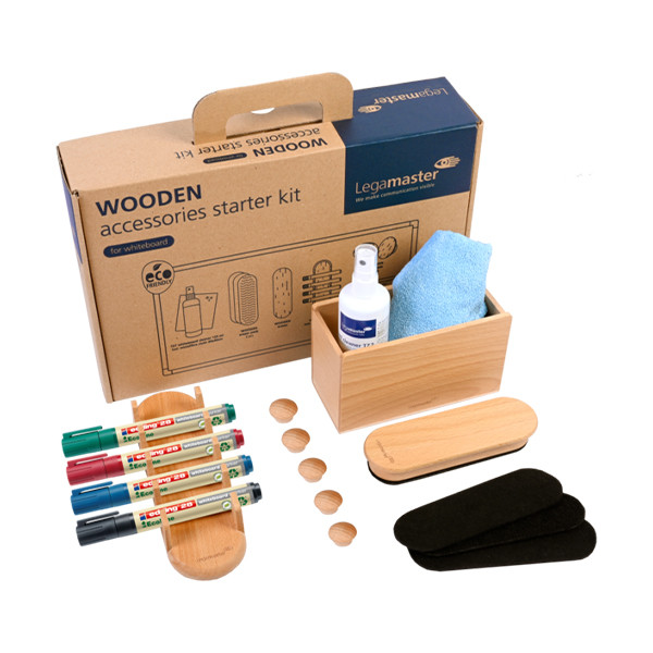 Legamaster Wooden kit de démarrage pour tableau blanc 7-125600 262088 - 1
