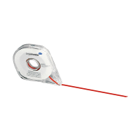 Legamaster bande de séparation autoadhésive 2,5 mm x 16 m - rouge 7-433202 262091