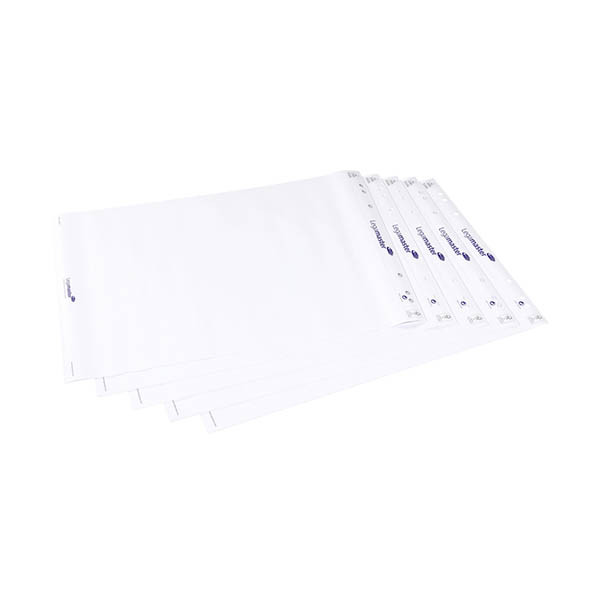 Legamaster bloc papier 65 x 98 cm (5 x 20 feuilles) - blanc 262592 - 1