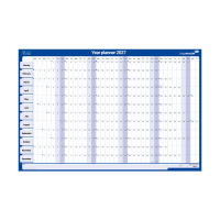 Legamaster planning annuel 2027 horizontal 60 x 90 cm ANG 262593