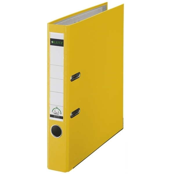 Leitz 1015 classeur A4 plastique 50 mm - jaune 10155015 202930 - 1