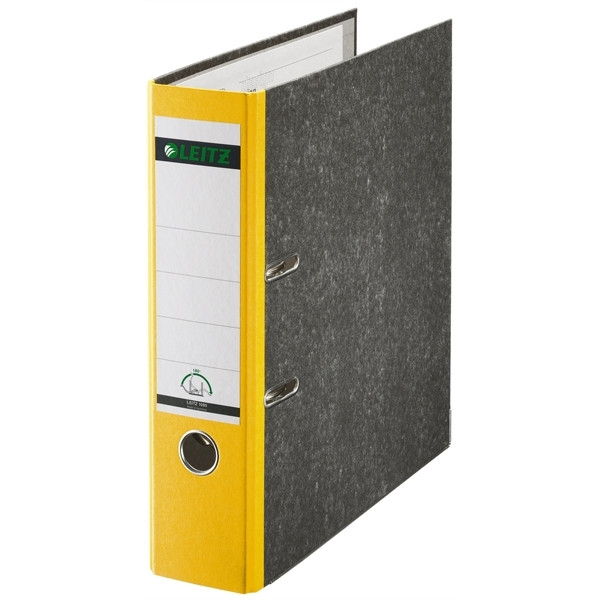 Leitz 1080 classeur en carton A4 80 mm - jaune 10805015 211464 - 1