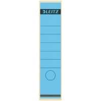 Leitz 1640 étiquettes de dos auto-adhésives larges 61 x 285 mm (10 pièces) - bleu 16400035 211034