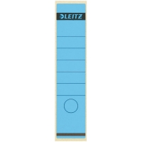 Leitz 1640 étiquettes de dos auto-adhésives larges 61 x 285 mm (10 pièces) - bleu 16400035 211034