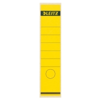 Leitz 1640 étiquettes de dos auto-adhésives larges 61 x 285 mm (10 pièces) - jaune 16400015 211030