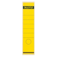 Leitz 1640 étiquettes de dos auto-adhésives larges 61 x 285 mm (10 pièces) - jaune 16400015 211030