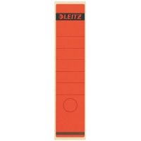 Leitz 1640 étiquettes de dos auto-adhésives larges 61 x 285 mm (10 pièces) - rouge 16400025 211032