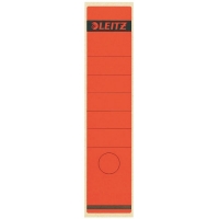 Leitz 1640 étiquettes de dos auto-adhésives larges 61 x 285 mm (10 pièces) - rouge 16400025 211032