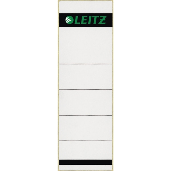 Leitz 1642 étiquettes de dos autocollantes larges 61 x 191 mm (10 pièces) - gris 16420085 211026 - 1