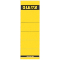 Leitz 1642 étiquettes de dos autocollantes larges 61 x 191 mm (10 pièces) - jaune 16420015 211018