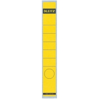 Leitz 1648 étiquettes de dos auto-adhésives petites 39 x 285 (10 pièces) - jaune 16480015 211050